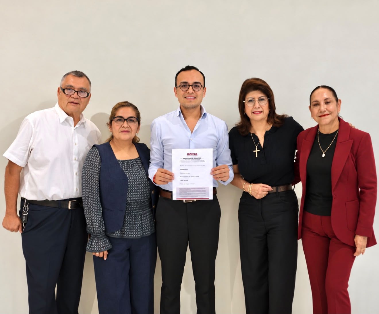 SAMUEL HERNÁNDEZ SE REGISTRA EN MORENA PARA BUSCAR LA COORDINACIÓN DE LA 4T EN TECÁMAC