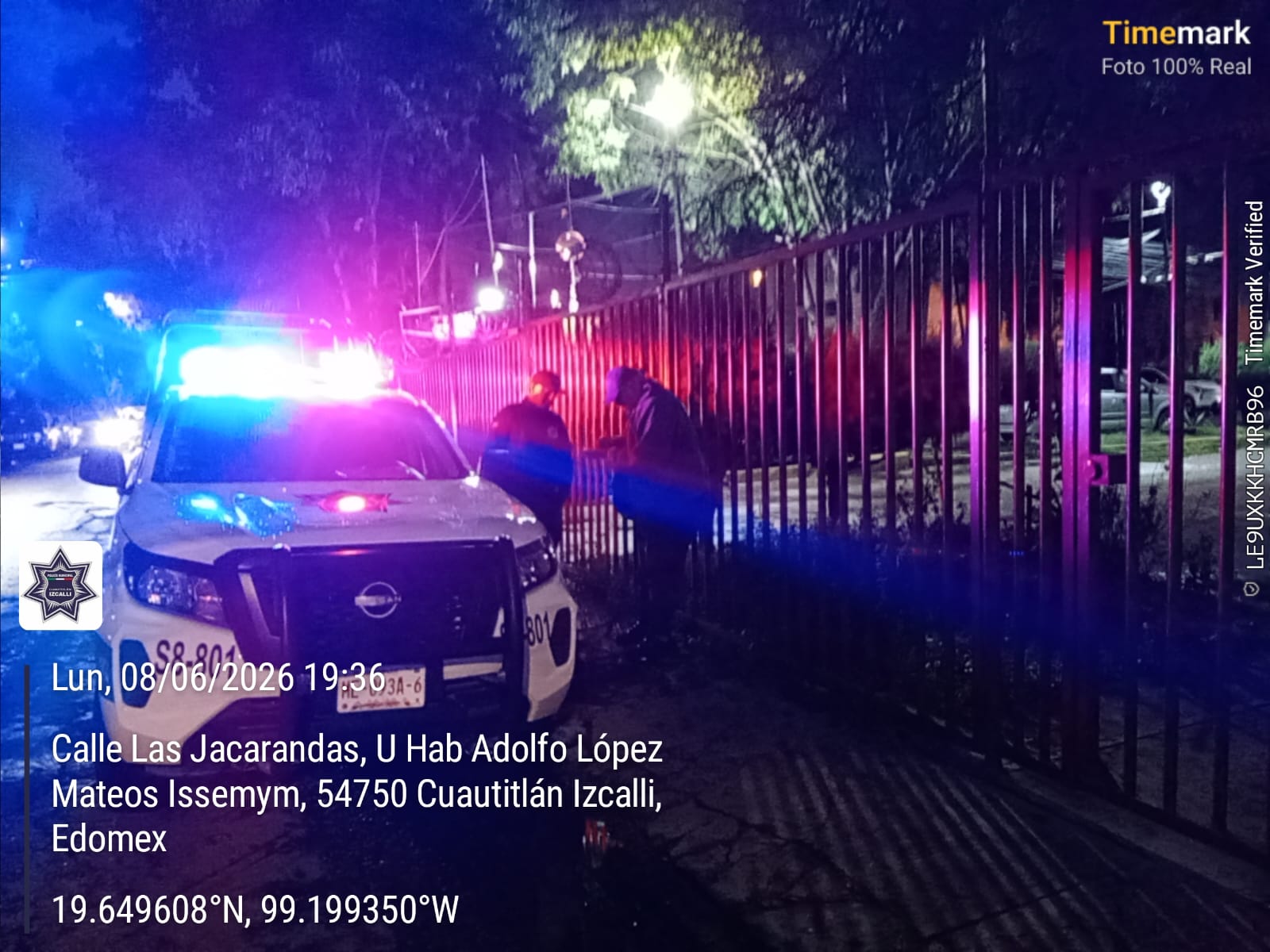 POLICÍAS DE IZCALLI ACUDIERON A ARCOS DEL ALBA COMO PARTE DE MEDIDA SOLICITADA POR FISCALÍA