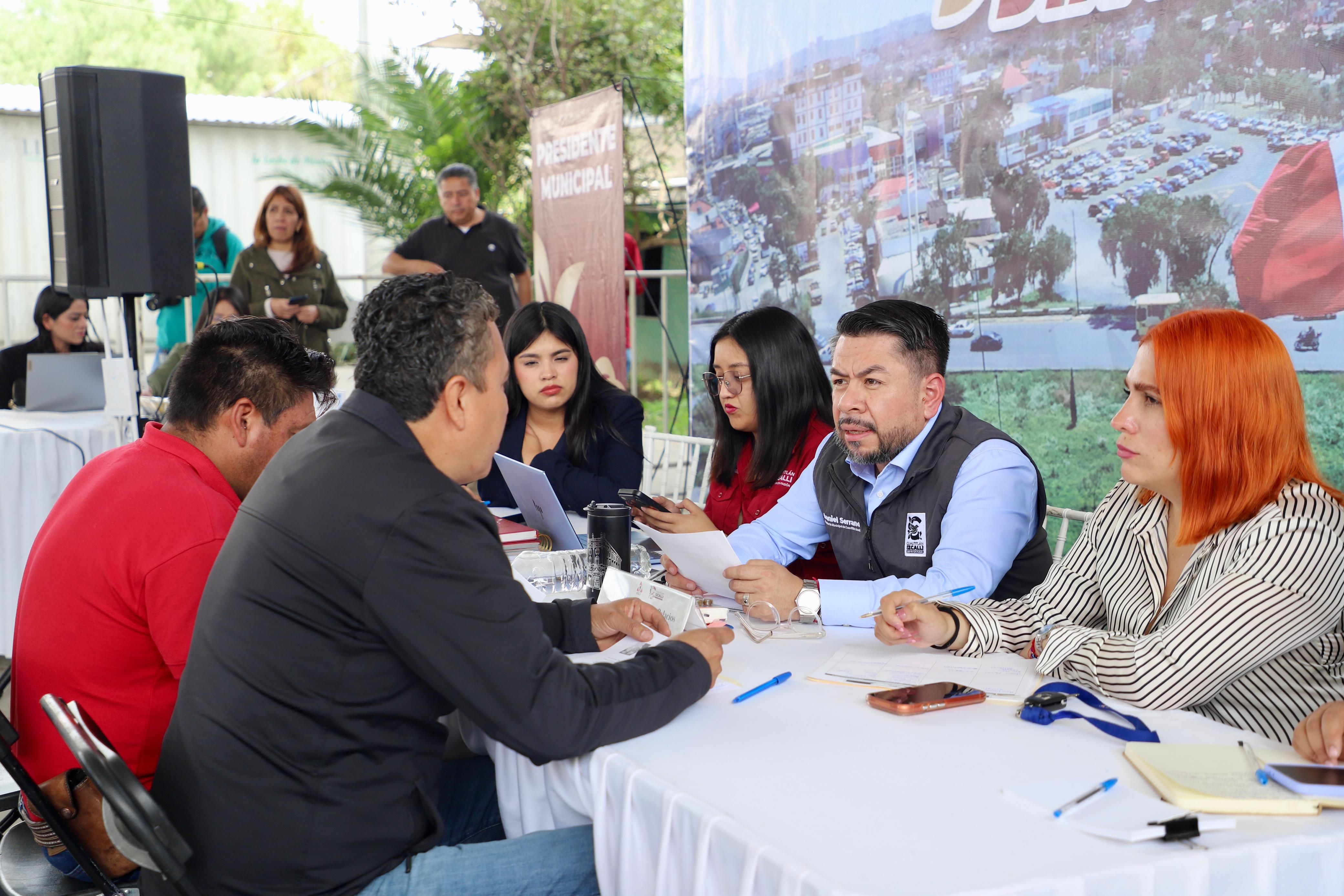 DANIEL SERRANO REFUERZA CERCANÍA CON SAN LORENZO; LLEVA DEPENDENCIAS Y SERVICIOS A TERRITORIO
