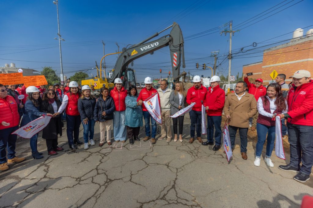 INICIAN EN COACALCO LOS TRABAJOS DE REPAVIMENTACIÓN DEL EJE 3