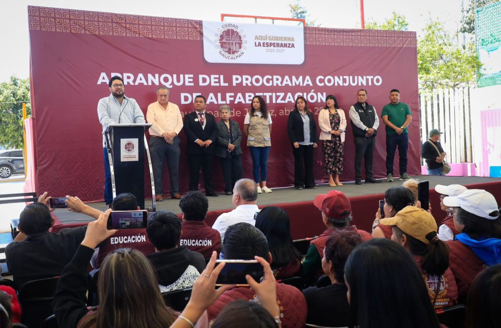 AVANZA PROGRAMA CONJUNTO DE ALFABETIZACIÓN EN NAUCALPAN