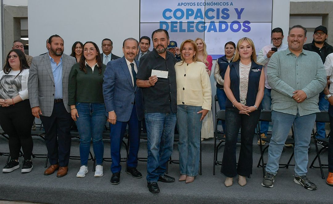 RECONOCE PEDRO RODRÍGUEZ LA LABOR DE COPACIS Y DELEGADOS