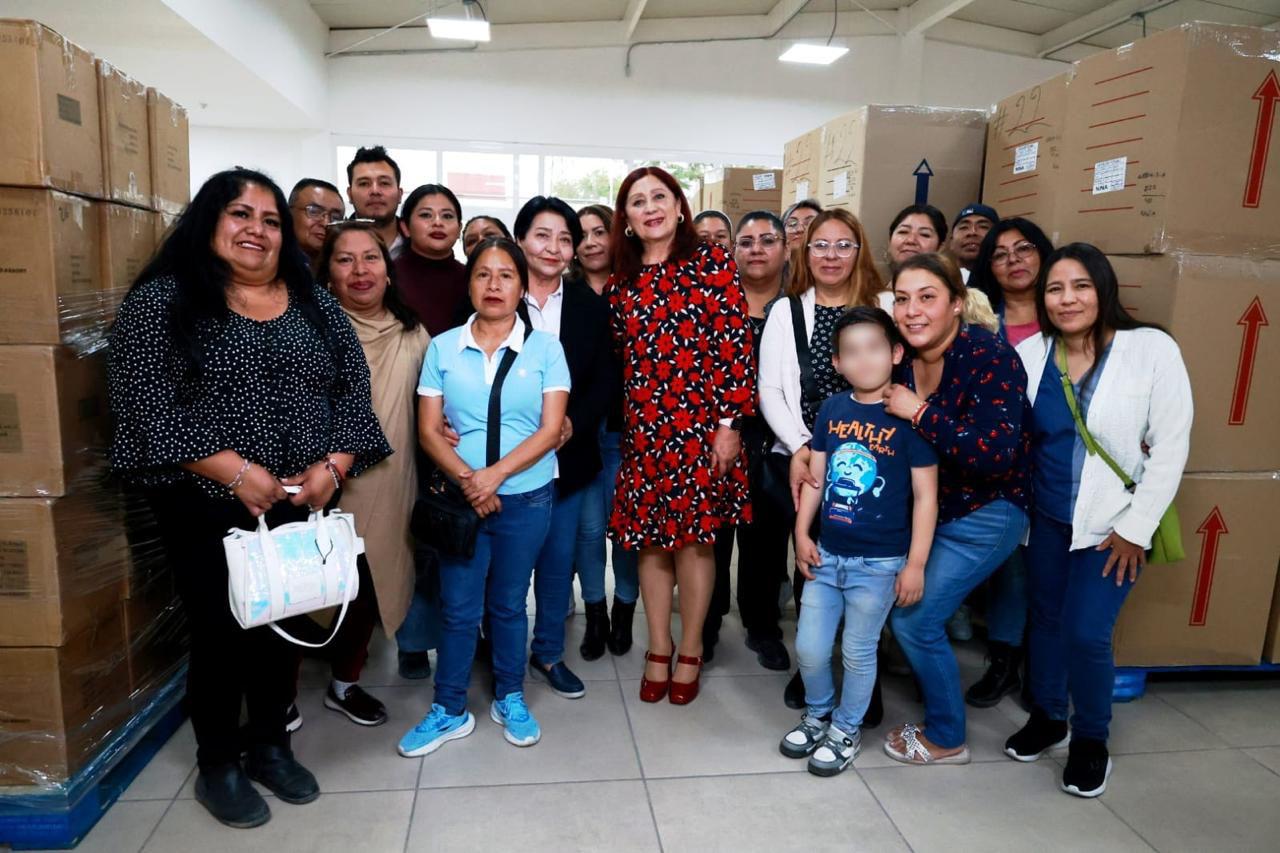 ROSI WONG IMPULSA LA ECONOMÍA DE LAS FAMILIAS DE TECÁMAC