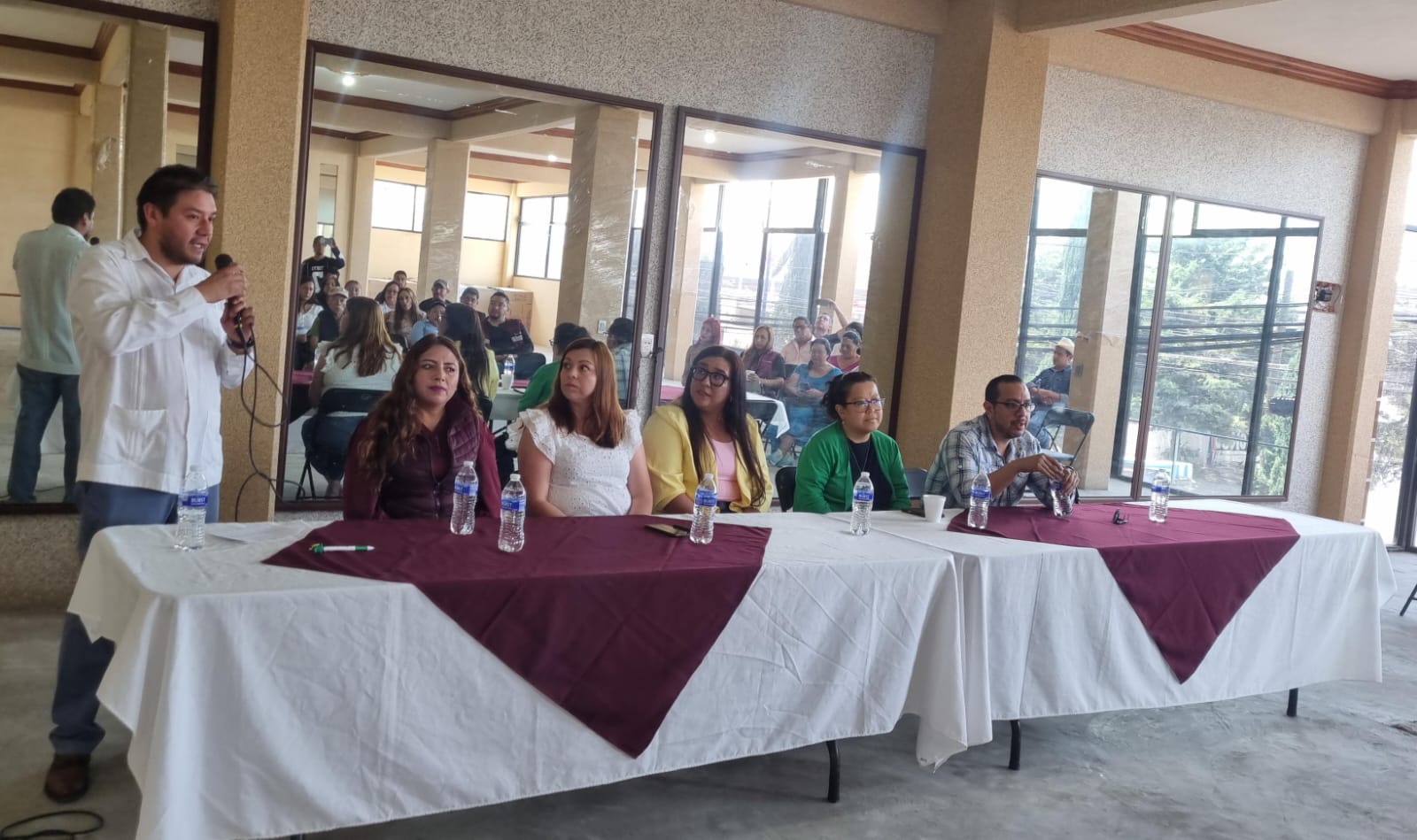 RICARDO REYNA ENCABEZA HISTÓRICO DIÁLOGO POR LA JUSTICIA EN HUEHUETOCA